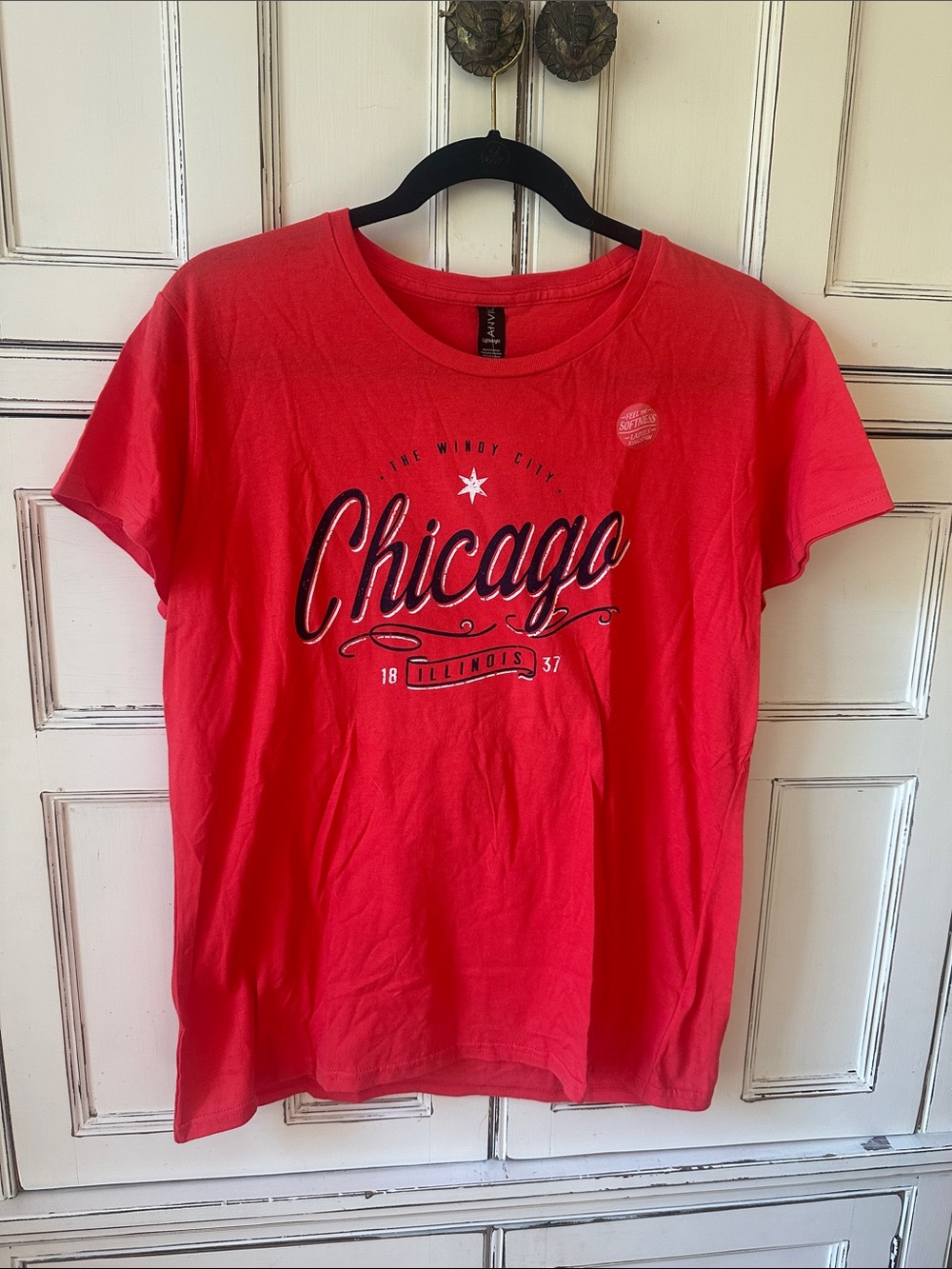 Chicago Graphic Tee - burnt orange Women's Top